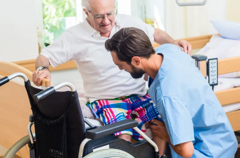 A NJ TLC Certified Home Health Aides (CHHA) caring for a client